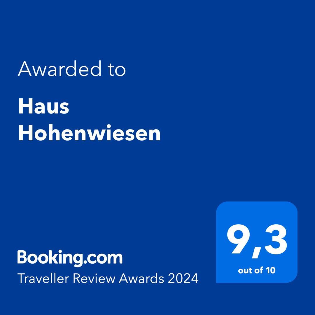 Haus Hohenwiesen 伦格里斯 外观 照片